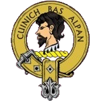 CREST: A man’s head couped and bloody